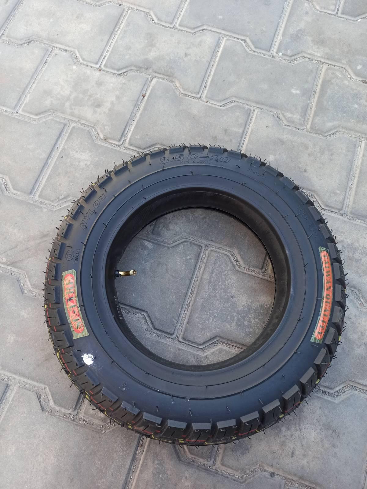 Мотошина SC-Tyre SC-124 R10 3.50-10 з камерою на скутер Honda/Suzuki/Yamaha (1985424474) - фото 9