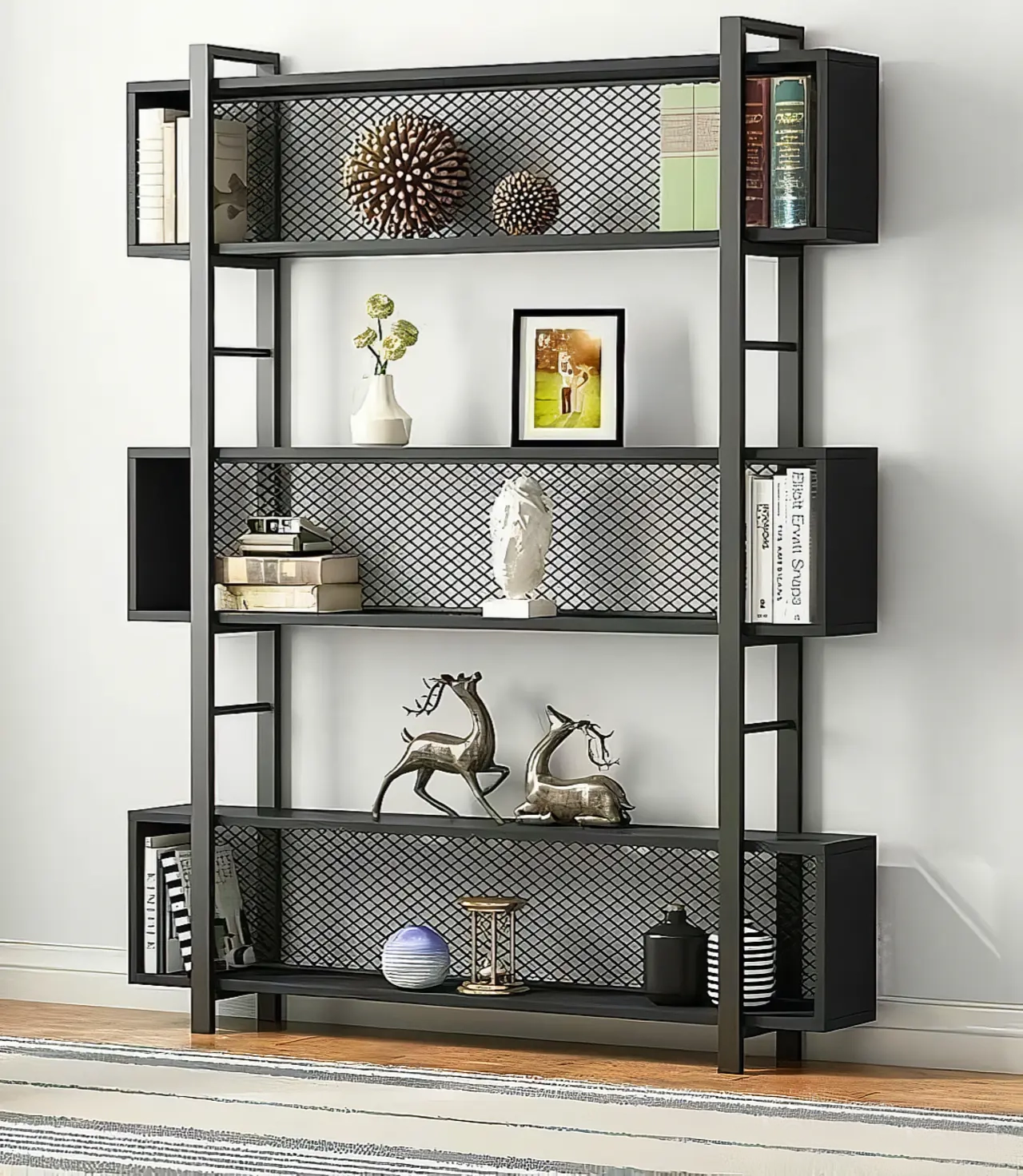 Cтеллаж EcoLoft IN-2373 в стиле лофт (25250436) Cтеллаж EcoLoft IN-2373 в стиле лофт (25250436)