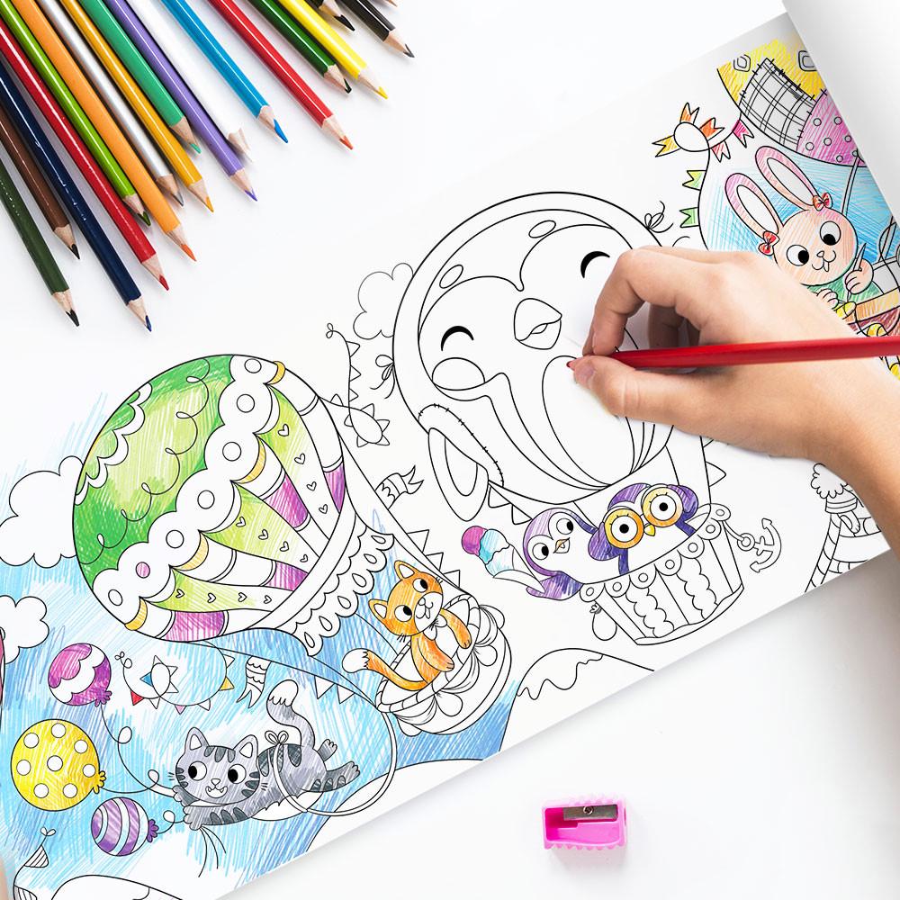 Разукраска детская Dodo Приключения Животных 19х5х5 см - фото 5 Разукраска детская Dodo Приключения Животных 19х5х5 см - фото 5