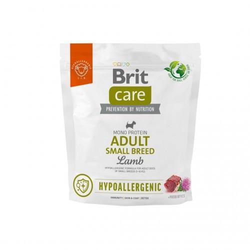 Корм для собак малых пород Brit Care Dog Hypoallergenic Small Breed гипоаллергенный с ягненком 1 кг