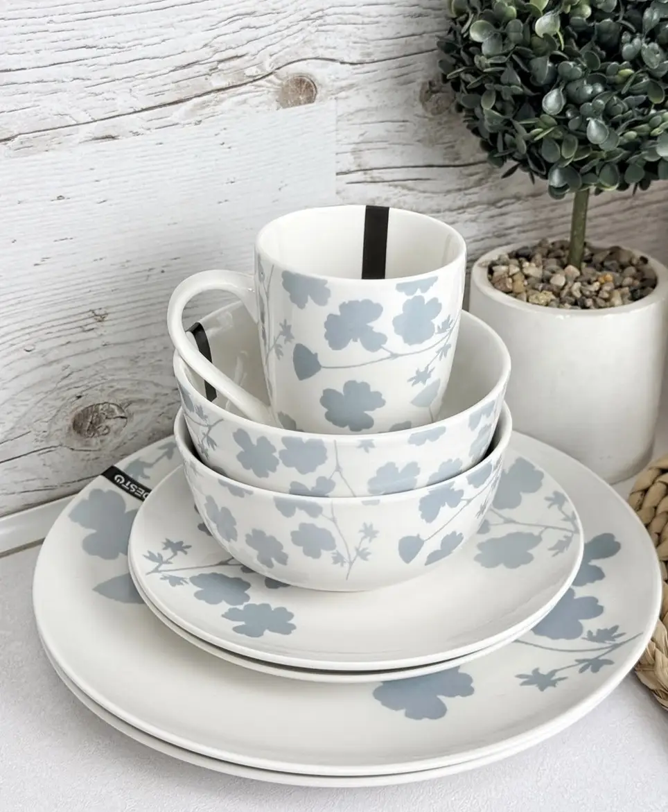 Сервиз столовый Ardesto Capri 8 пр. Голубой (8-6-5086658)