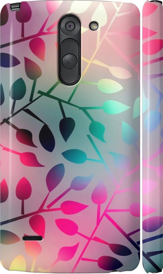 Чехол на LG G3 Stylus D690 Листья (2235m-89-42517)