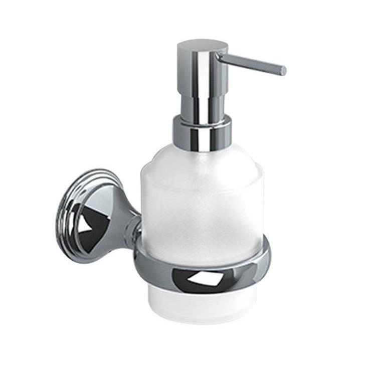 Дозатор для жидкого мыла SONIA Genoa 107599 настенный 200 мл Хром (144867)
