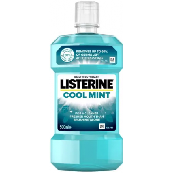 Ополіскувач для ротової порожнини Listerine Cool Mint 500 мл