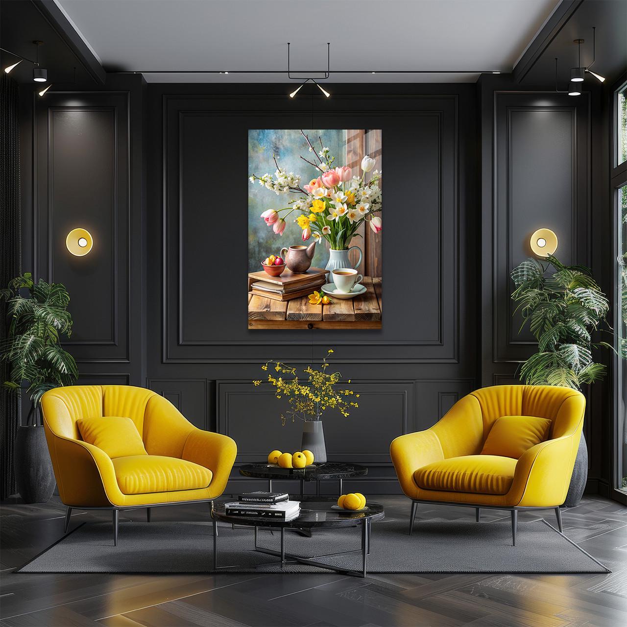 Картина на стекле NovellaPrint Утренний натюрморт 40х60 см (459.1) - фото 2