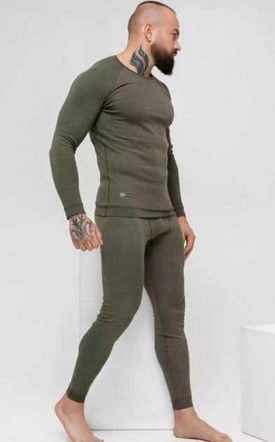 Термобелье мужское с гербом 3XL Зеленый (23457576901_284)