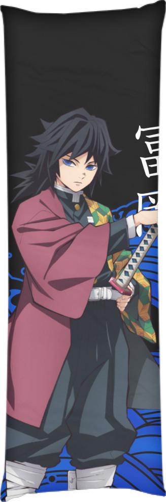 Подушка дакимакура Demon Slayer Kimetsu no Yaiba 63 50x150 см (14106914)