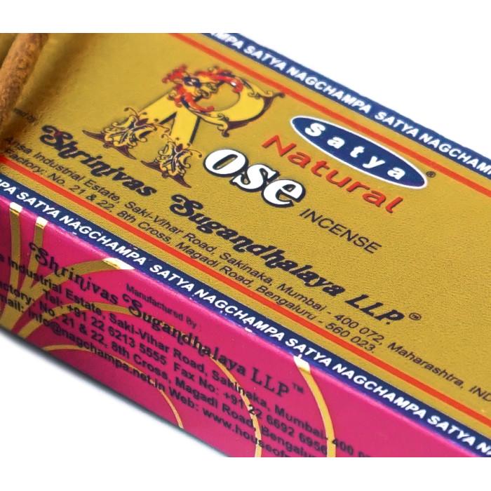 Аромапалочки Satya Natural Rose Натуральная роза 15 г - фото 2 Аромапалочки Satya Natural Rose Натуральная роза 15 г - фото 2