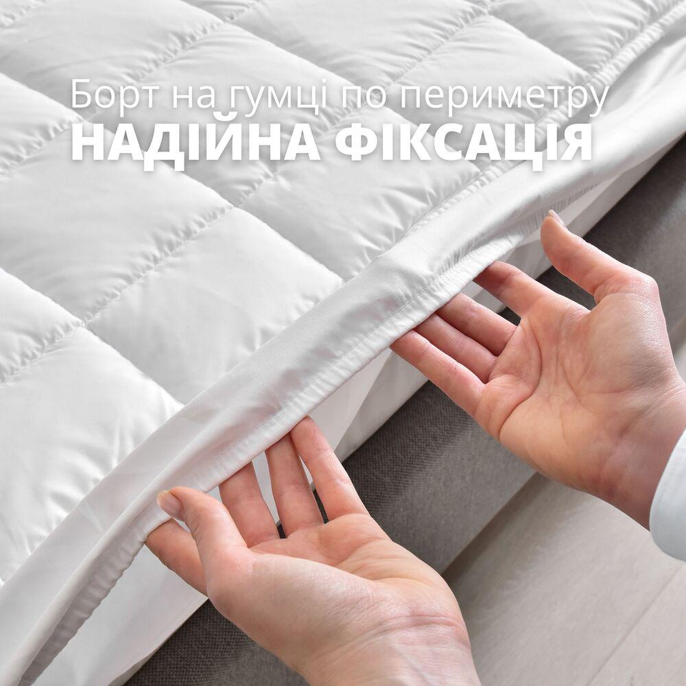 Наматрасник SleepDream с натяжным бортом по периметру 160х200х35 см - фото 5