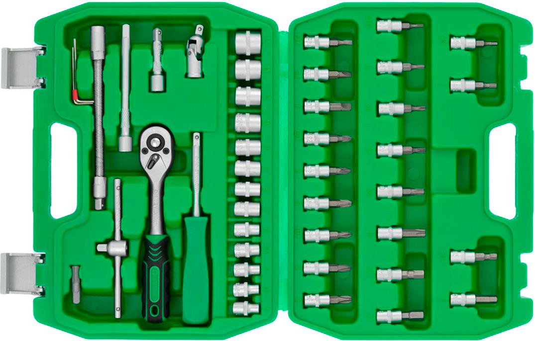 Набор инструментов Intertool 46 шт. (ET-6046SP) - фото 3 Набор инструментов Intertool 46 шт. (ET-6046SP) - фото 3