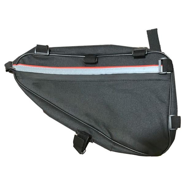 Сумка велосипедна під раму BG0858 трикутна водостійка Чорний (30651642)