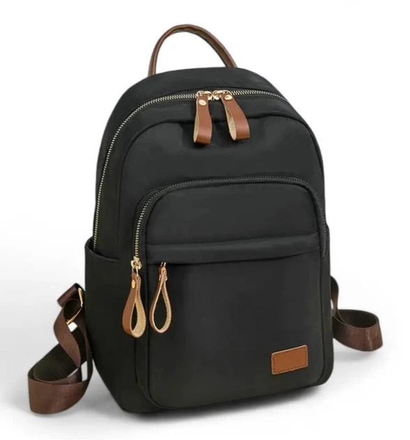 Рюкзак женский из нейлона Black (MK559-1) Рюкзак женский из нейлона Black (MK559-1)
