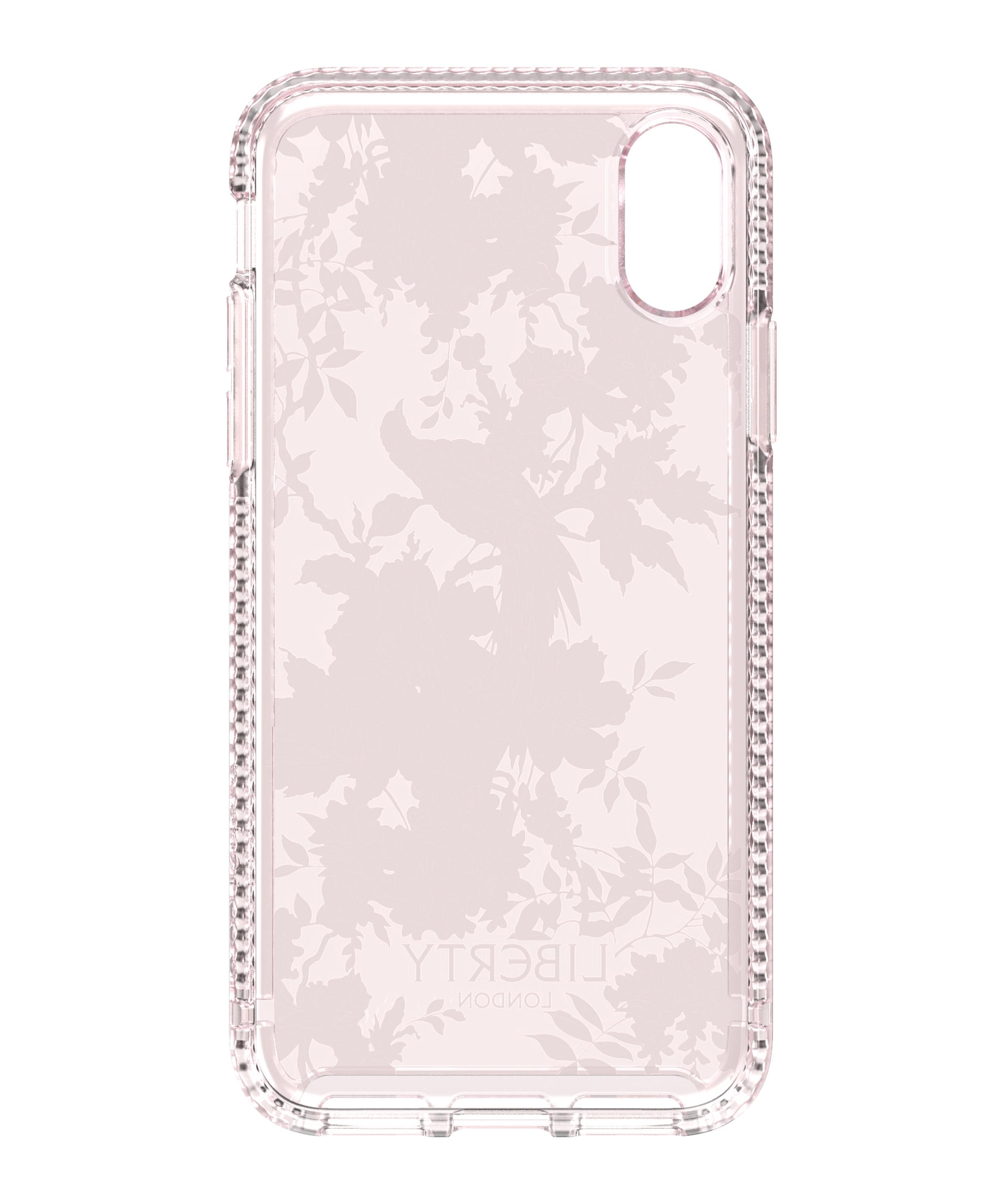 Противоударный чехол London tech21 Liberty для iPhone Xs Max Pure Print Delphine (11015696) - фото 2