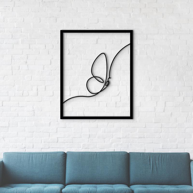 Декоративное панно Абстракция из дерева 70х90 см (0071 70 и 90)