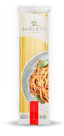 Макароны без глютена SANLETTI Spaghetti 340 г (5902431592602)