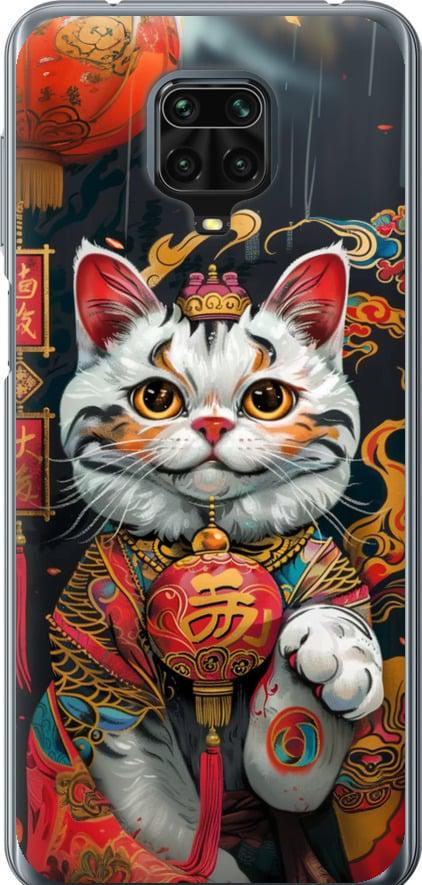 Чехол на Xiaomi Redmi Note 9S China Cat v2 (6135t-2029-42517)