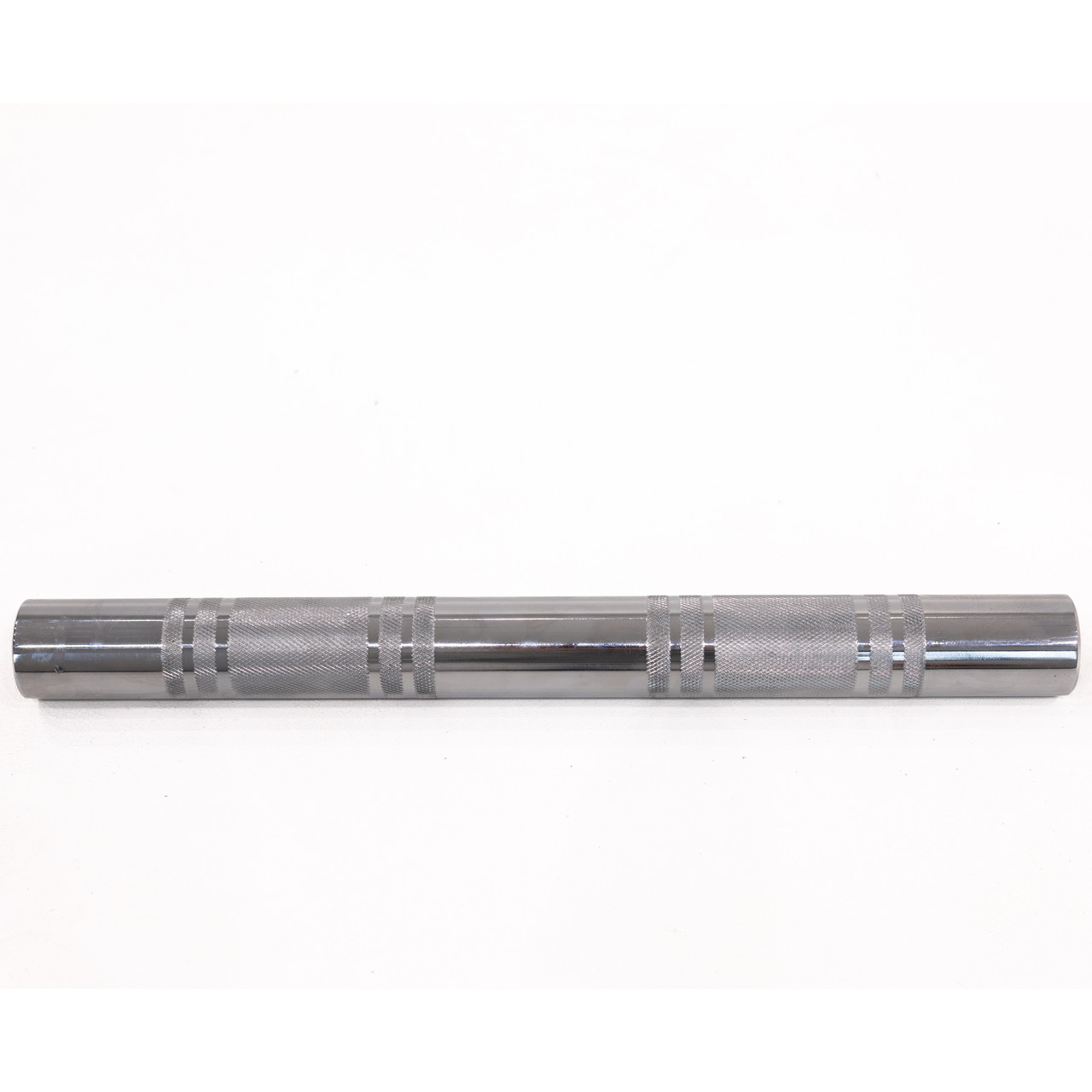 Соединитель металлический для грифов WCG переходник стальной для соединения гантелей в штангу для занятий дома 35 см 28/34 мм Серебристый (W-BC351)