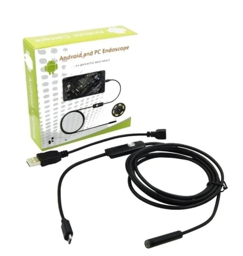 Ендоскоп для телефону Android and PC Endoscope USB-камера гнучкий 100P 5 м (27085105)