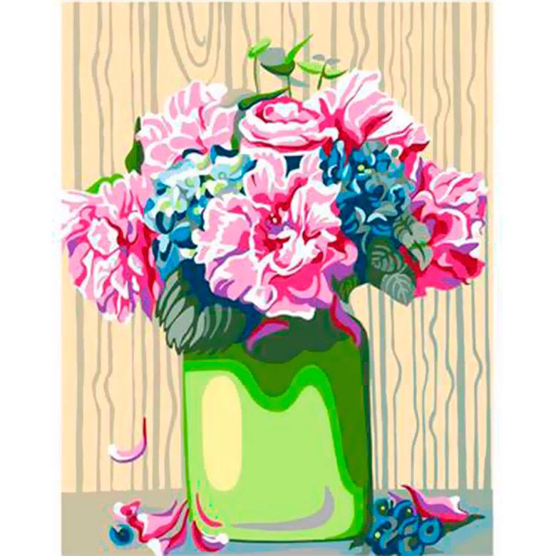 Картина по номерам Rosa Premium N0001370 Пионы 35х45 см (L052763)