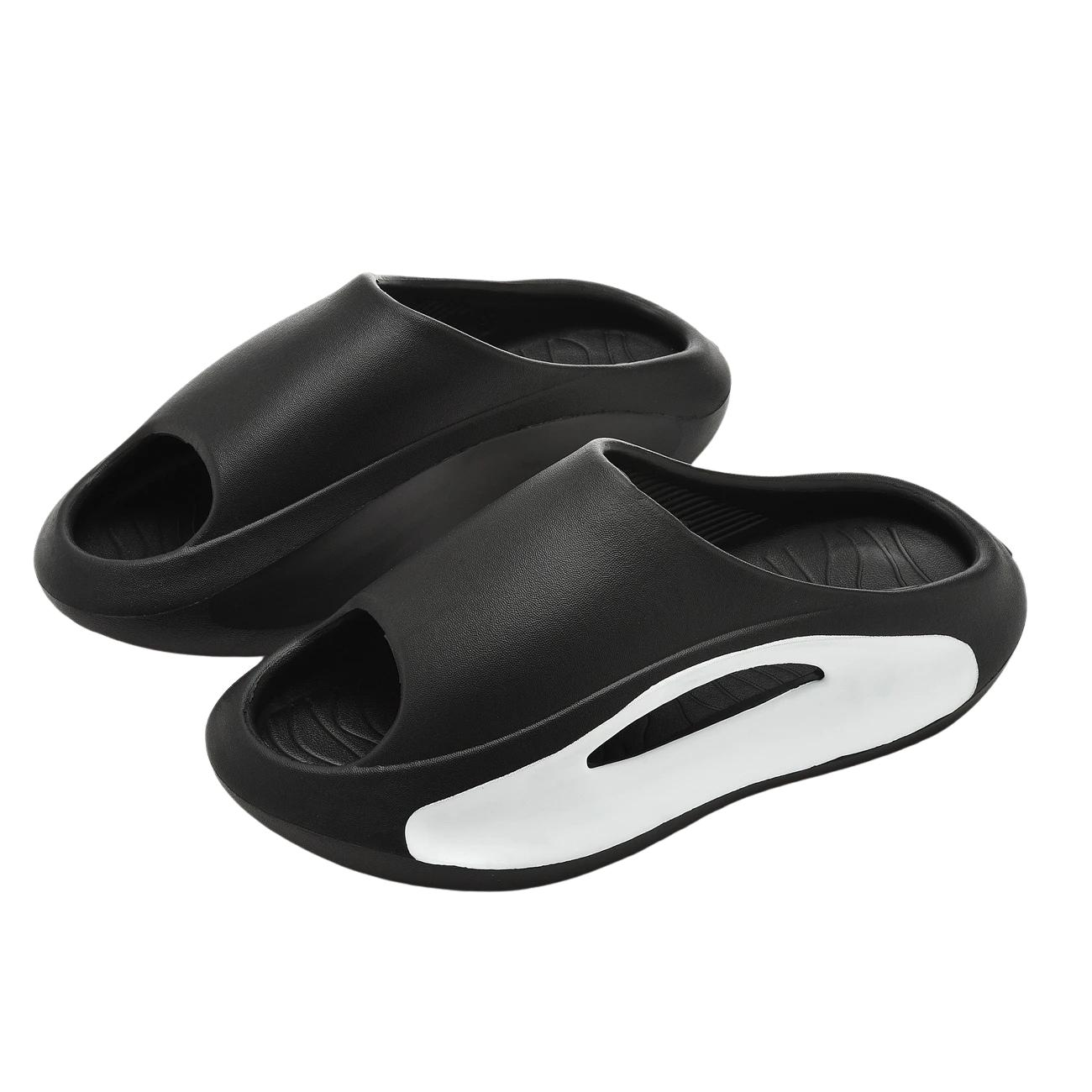 Шлепанцы мужские из пеноматериала EVA для пляжа и повседневной носки р. 37 23,5 см Черный/Белый (D-0131) Шлепанцы мужские из пеноматериала EVA для пляжа и повседневной носки р. 37 23,5 см Черный/Белый (D-0131)