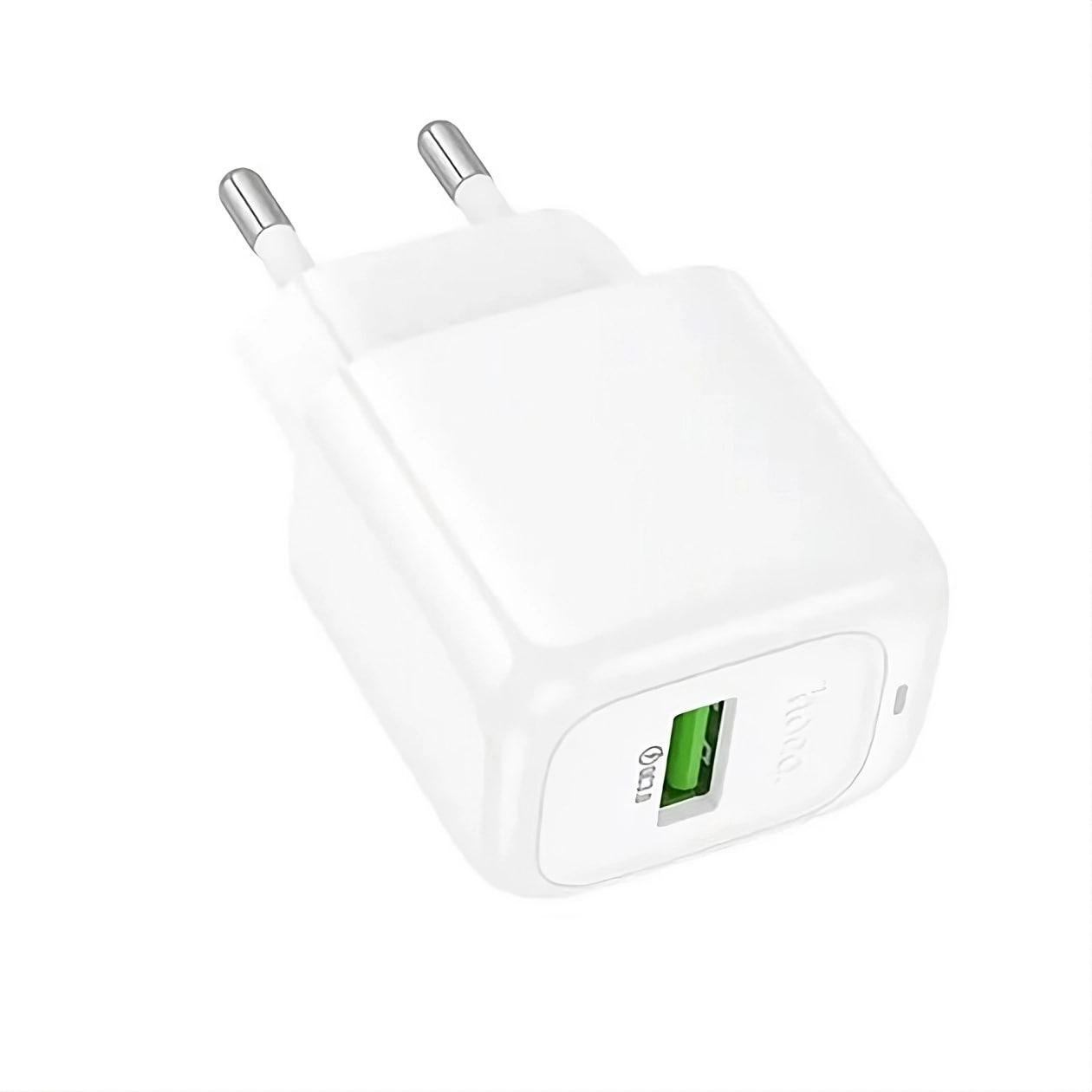 Мережева зарядка Hoco CS52A Surplus QC3.0 18W White