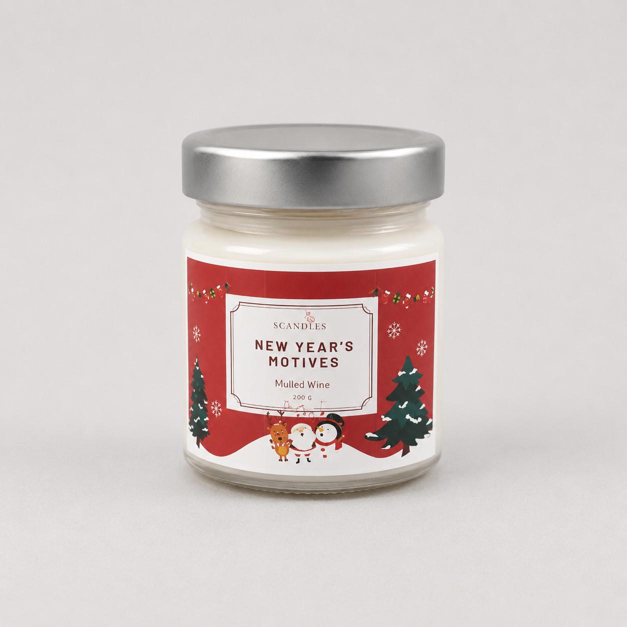 Ароматична соєва свічка Mulled Wine