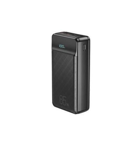 Повербанк XO PR201 30000 mAh QC22.5W/PD65W/Digital Display Черный