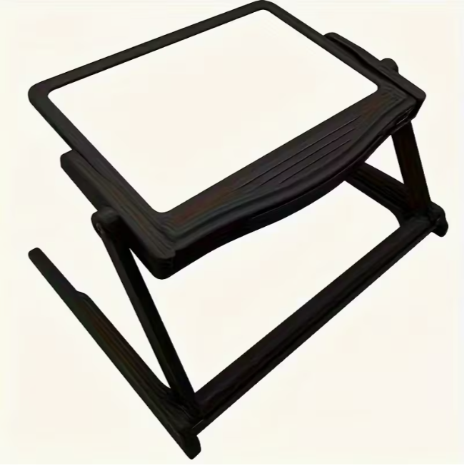 Лупа LED для рукоделия Свободные руки 5x с подставкой и 3 режимами света (Н-1215)