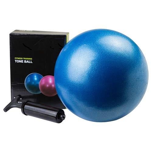 М'яч для пілатесу Bax з насосом 25 см Синій (5486374)