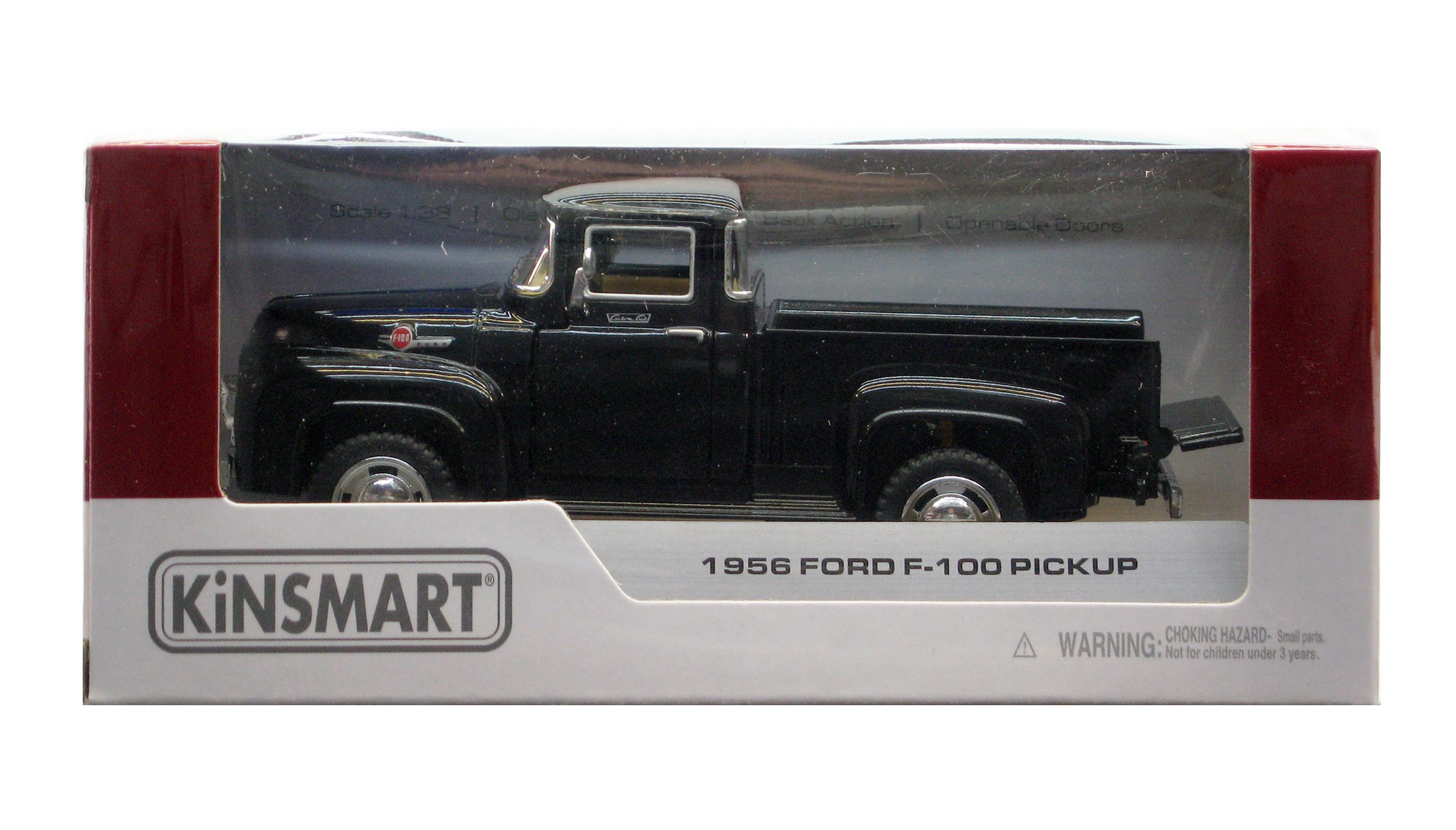 Машина металлическая KT5385W Ford F-100 Pickup 1956 - фото 9 Машина металлическая KT5385W Ford F-100 Pickup 1956 - фото 9