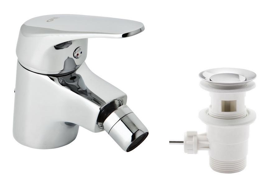 Змішувач для біде Genebre Ge2 60140 22 45 67 з донним клапаном (19803)