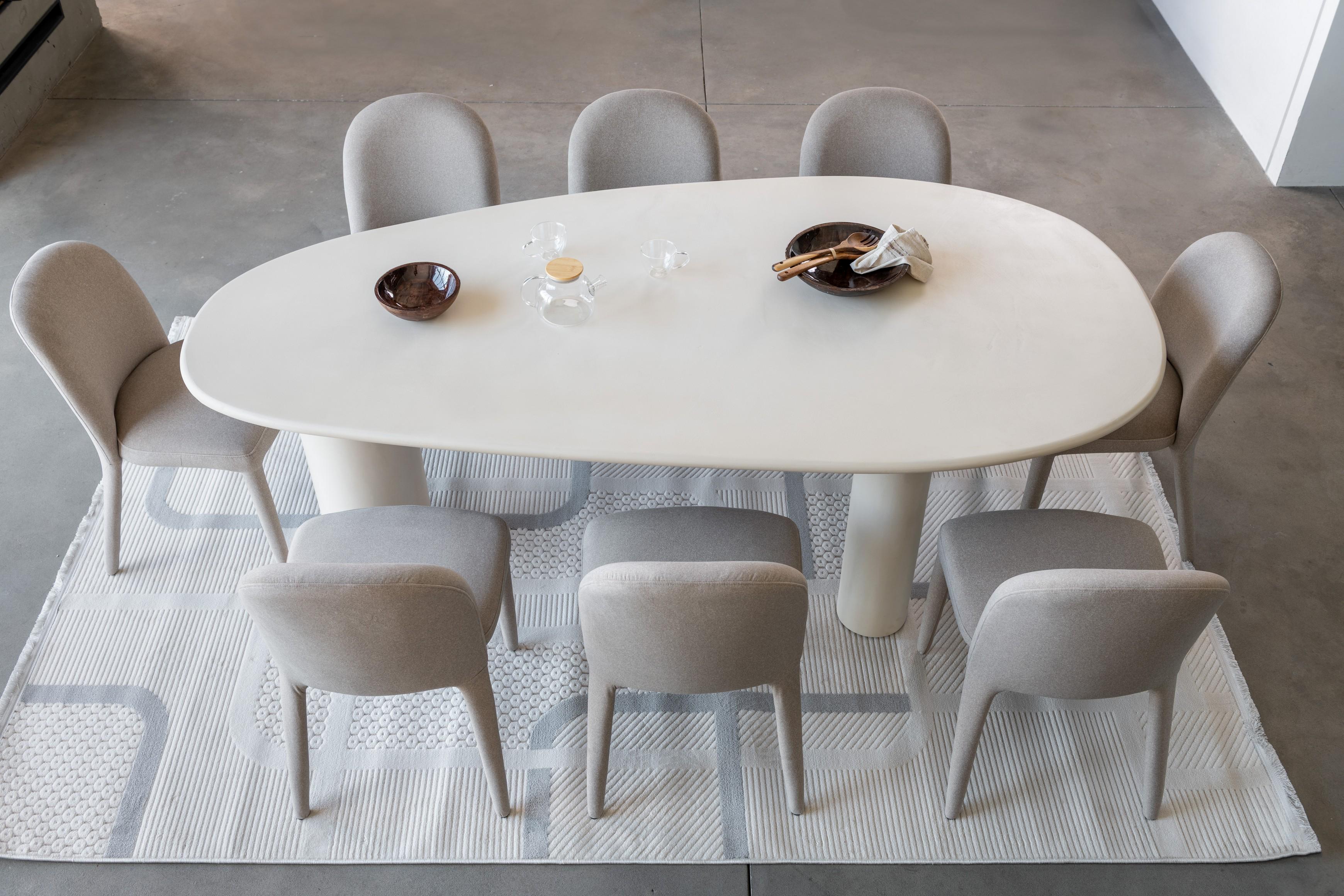 Стіл обідній Бастіано Ветро 2300/1000/760 мм Матовий бетон (TМ-225) - фото 5 Стіл обідній Бастіано Ветро 2300/1000/760 мм Матовий бетон (TМ-225) - фото 5