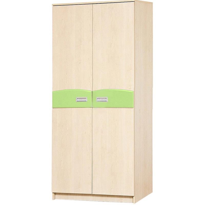 Шкаф Світ Меблів Терри из ДСП и МДФ 800х525х1200 мм Клен/Фисташковый (8005)