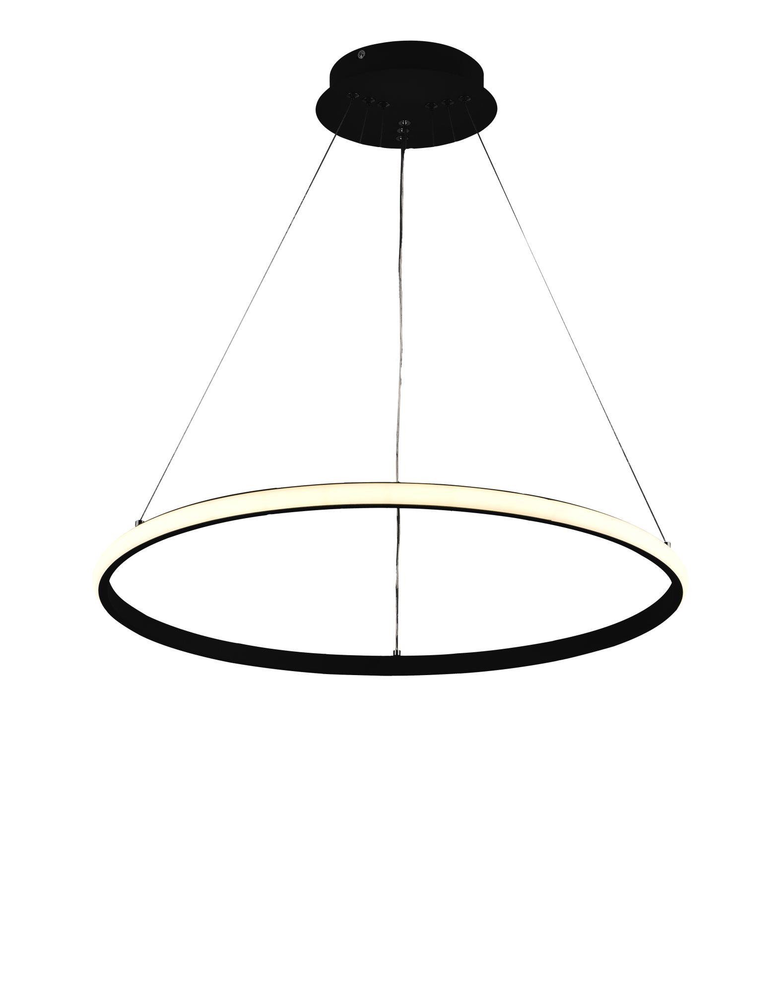 Люстра подвесная светодиодная Sirius LCD3010 BK Черный