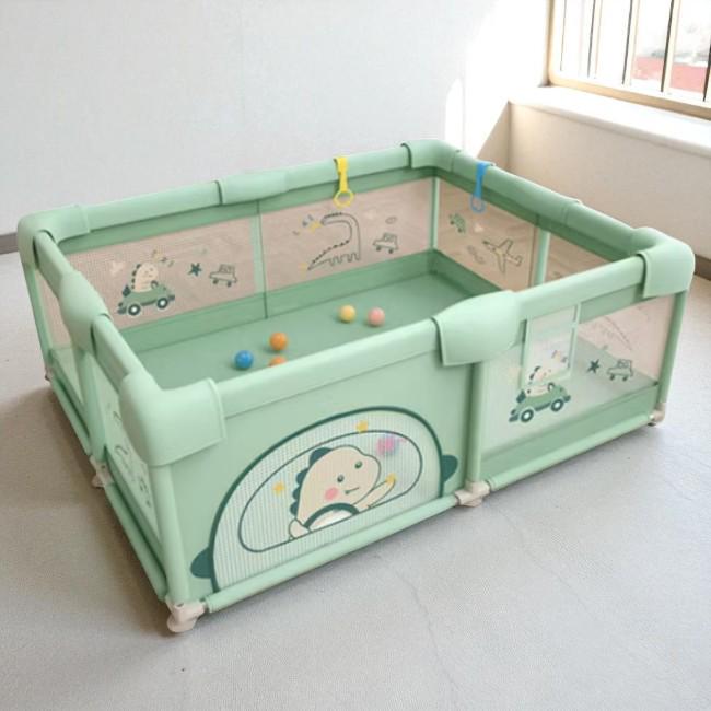 Манеж ігровий динозавр з сіткою 150х180 см (MA47002) Манеж ігровий динозавр з сіткою 150х180 см (MA47002)