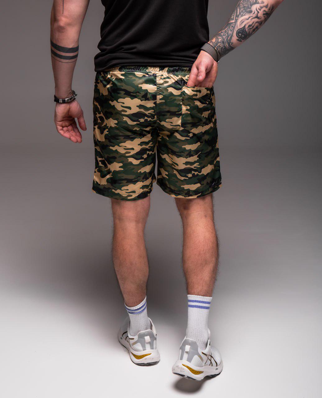 Шорты мужские Basic пляжные для плавания S Камуфляжный (2040/4/1) - фото 5 Шорты мужские Basic пляжные для плавания S Камуфляжный (2040/4/1) - фото 5