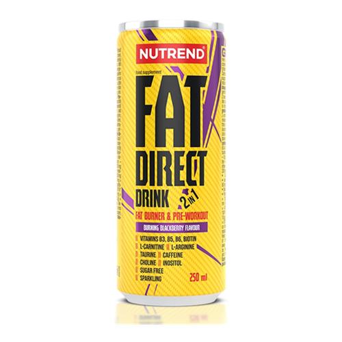 Комплексный жиросжигатель Nutrend Fat Direct Drink 250 мл Blackberry