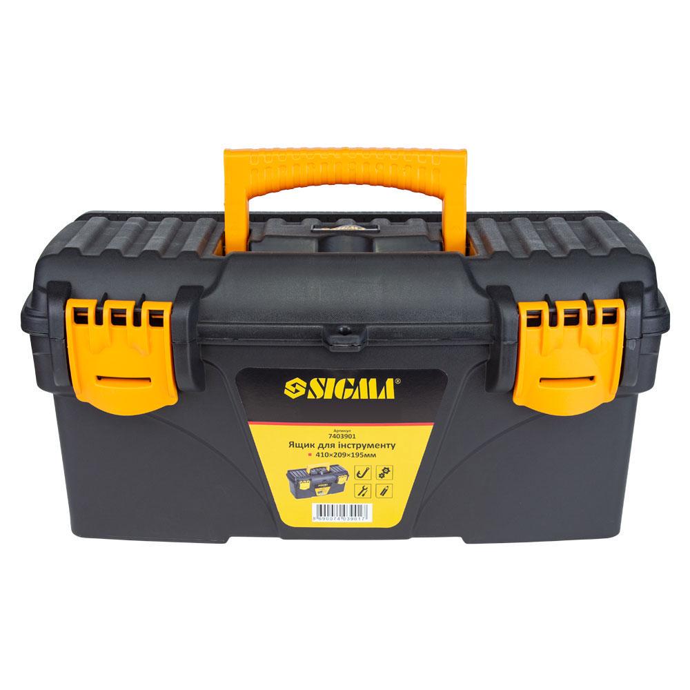 Набір ящиків для інструментів Sigma 2в1 410x209x195/535x291x280 мм (7403881) - фото 8