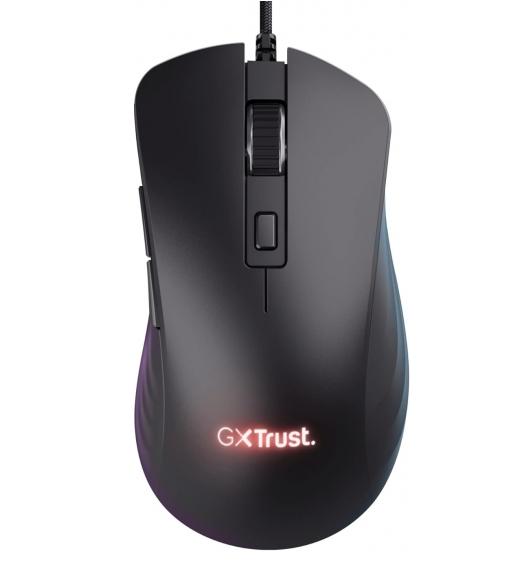 Компьютерная мышка Trust GXT924 YBAR ведущая USB-A/200-25600 dpi Black (590558)