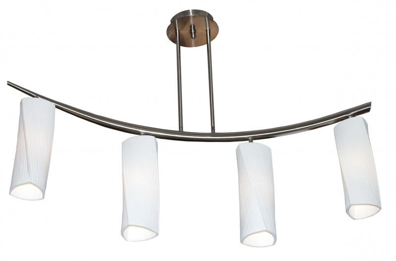 Люстра потолочная на 4 плафона для подвесного потолка Brille BR-459S/4