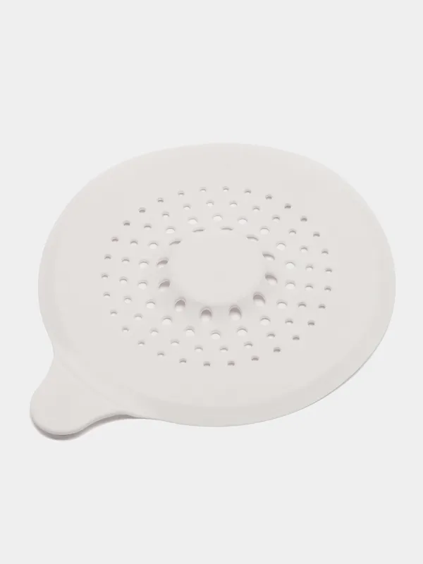 Фильтр для слива душа для улавливания волос с креплением на присоске (29224)