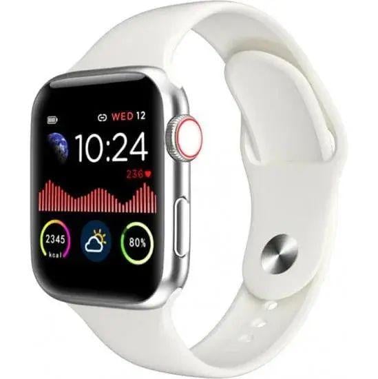 Смарт-часы Smart Watch 6 T500 34 M/128 M IP67 с функцией анти-вор микрофоном и синхронизацией сообщений Белый (opt-102037)