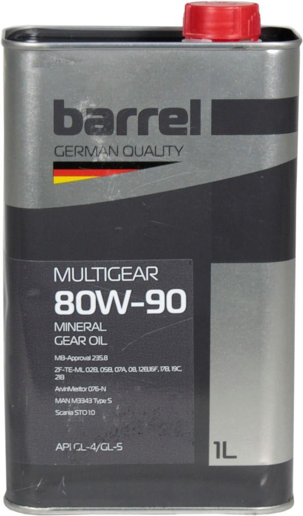 Трансмиссионное масло Barrel 80W-90 Multi 1 л (1400758)