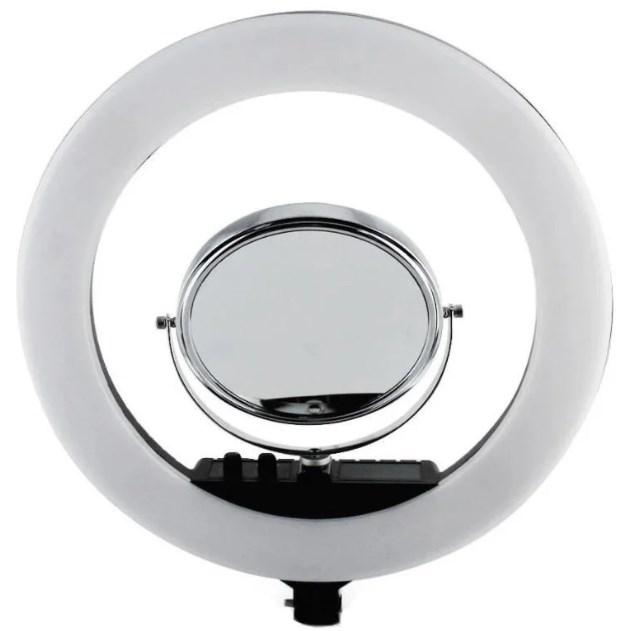 LED-лампа кольцевая Professional RL18 X3 7357 с зеркалом (014712)