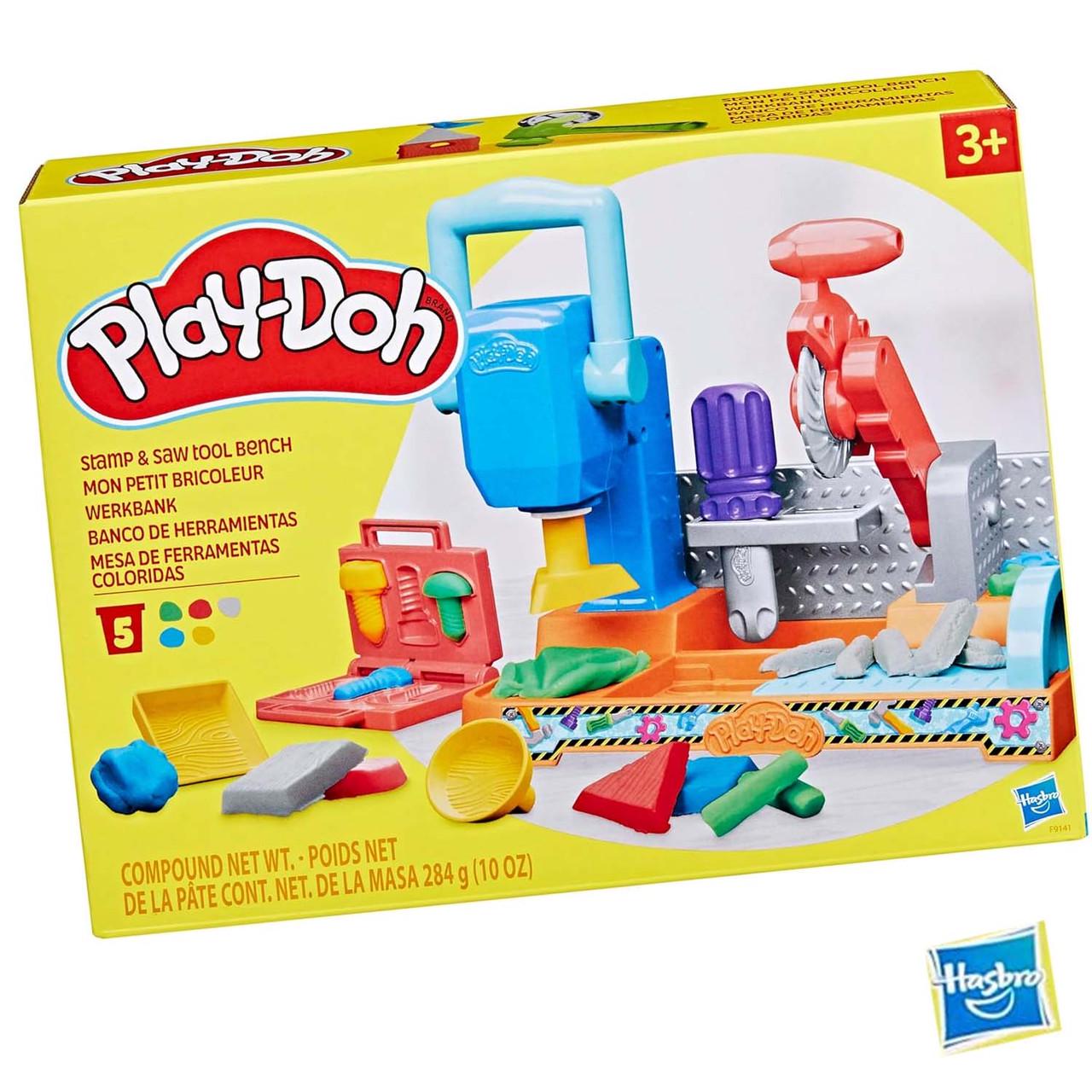 Набір для ліплення Play-Doh Hasbro верстат з інструментами для штампування та розпилювання (F9141)