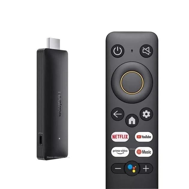 Медіаплеєр Realme 4K Smart Google TV Stick (345778) - фото 1