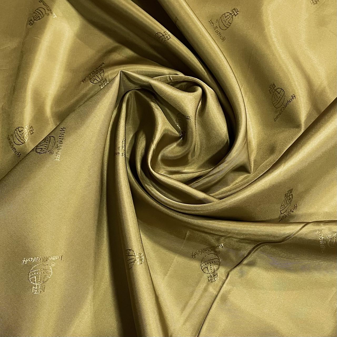 Ткань подкладочная Оливковая (24479423) - фото 2 Ткань подкладочная Оливковая (24479423) - фото 2