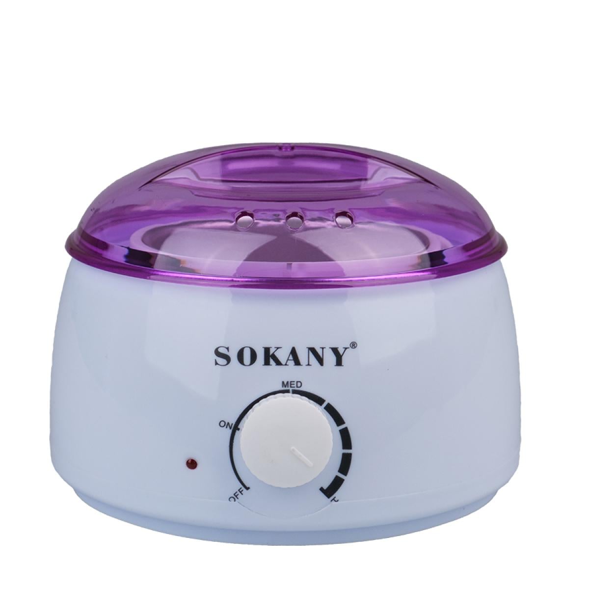 Воскоплав баночный SOKANY SK-117 с терморегулятором 500 мл Белый (SK117W) Воскоплав баночный SOKANY SK-117 с терморегулятором 500 мл Белый (SK117W)