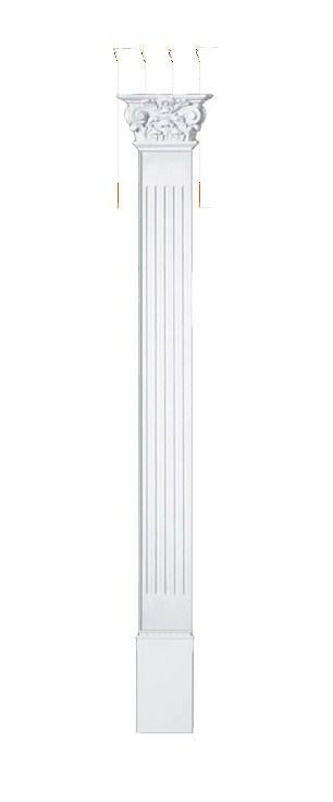 Пилястра капитель Perimeter 105-1 PLC-1051R 195x165 мм (8052329)