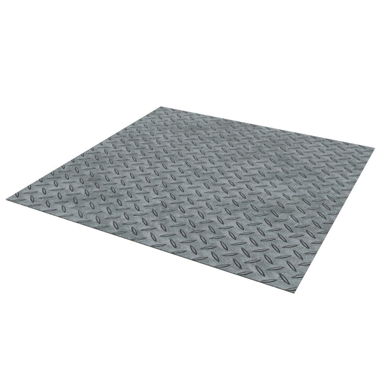 Лист стальной рифленый горячекатаный 1000х1000 толщина 3,0 мм стандарт S235JR г/к (2179762615/К0790)